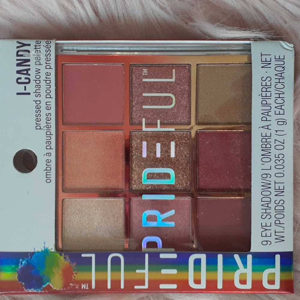 SALE!!! Brand New PRIDEFUL I-CANDY Pressed Shadow Palette
